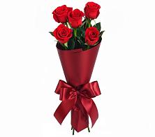 Букет 5 Красных роз Эдлесс Лав в Беляниново