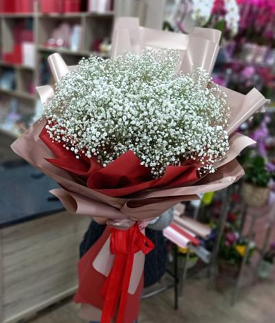 Букет цветов из: Гипсофила в Беляниново