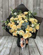 Букет цветов из:  Розы и Лизиантусы #REPLACE_PRED# Беляниново