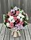 Букет цветов из: Альстромерии, Гвоздики, Розы и Хризантемы в Беляниново