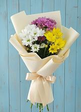 Букет цветов из:  Хризантемы в Беляниново