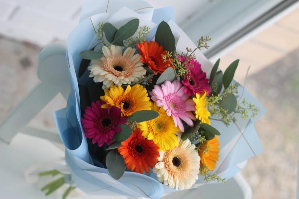 Букет цветов из: Герберы в Беляниново