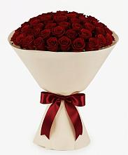 Букет 101 Бордовая роза Блэк Бакарра в Беляниново