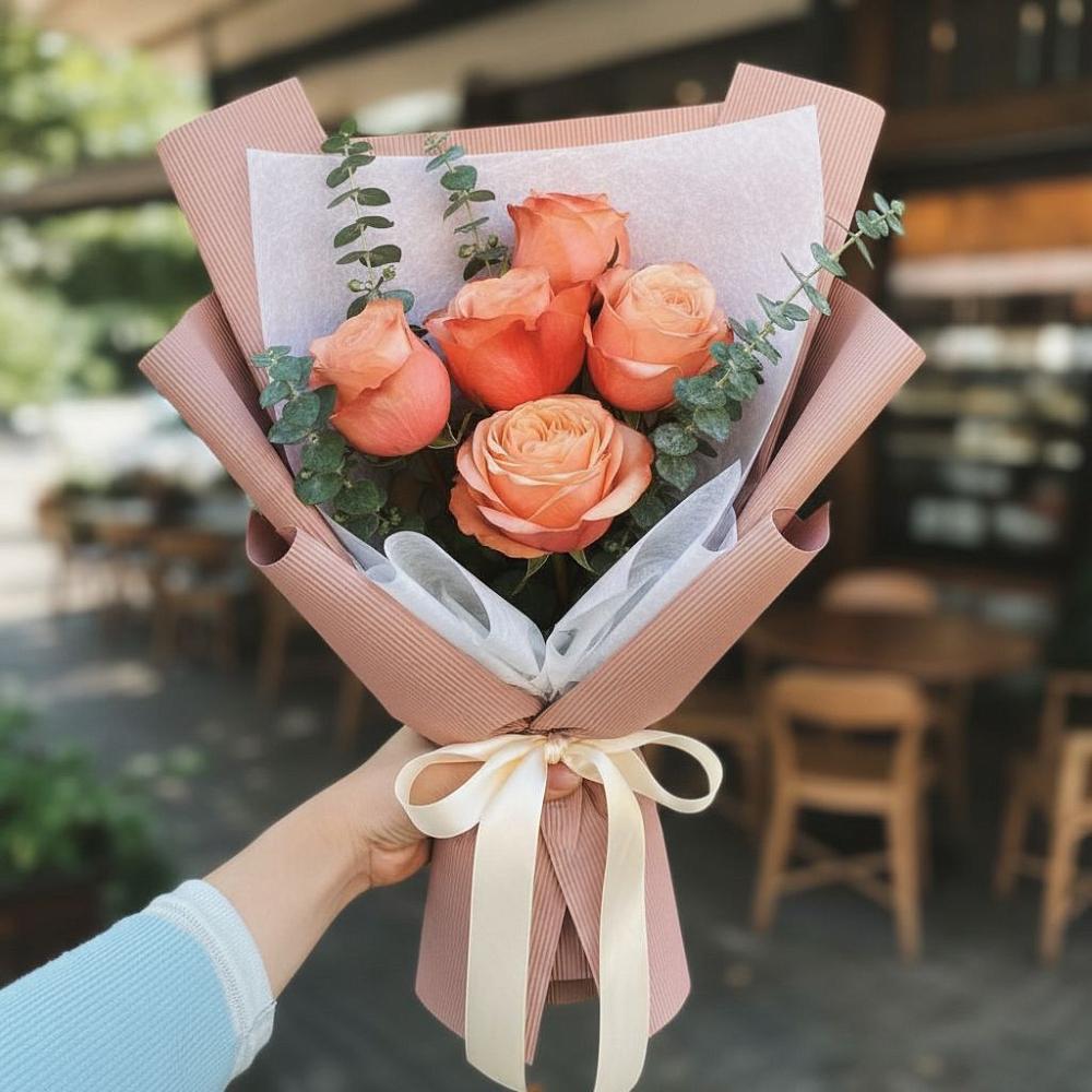 Букет цветов из: Розы в Беляниново