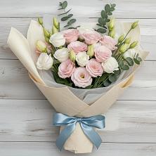 Букет цветов из:  Лизиантусы в Беляниново