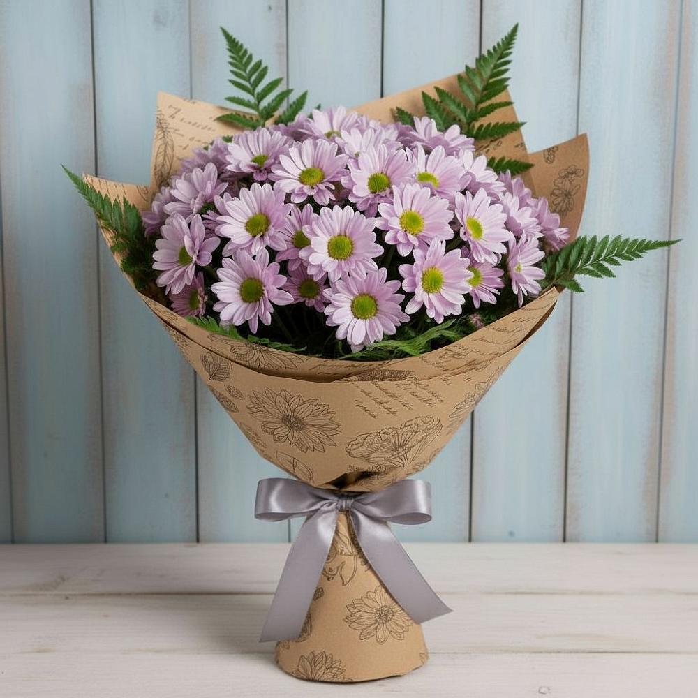 Букет цветов из: Хризантемы в Беляниново