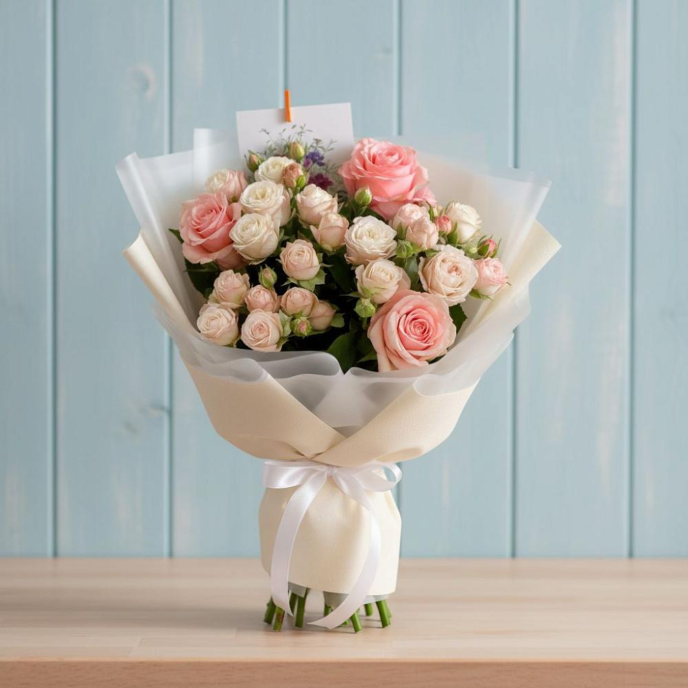 Букет цветов из: Розы в Беляниново