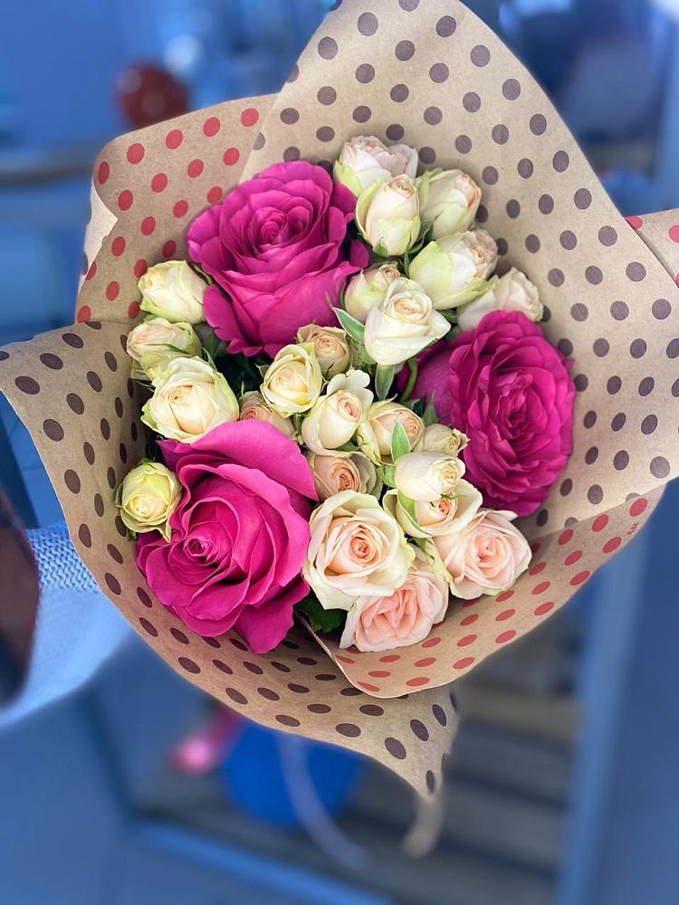 Букет цветов из: Розы в Беляниново