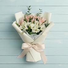 Букет цветов из:  Альстромерии в Беляниново