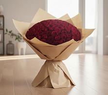 Букет 101 Красная роза в Беляниново