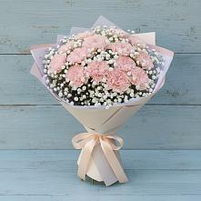 Букет цветов из:  Гвоздики в Беляниново