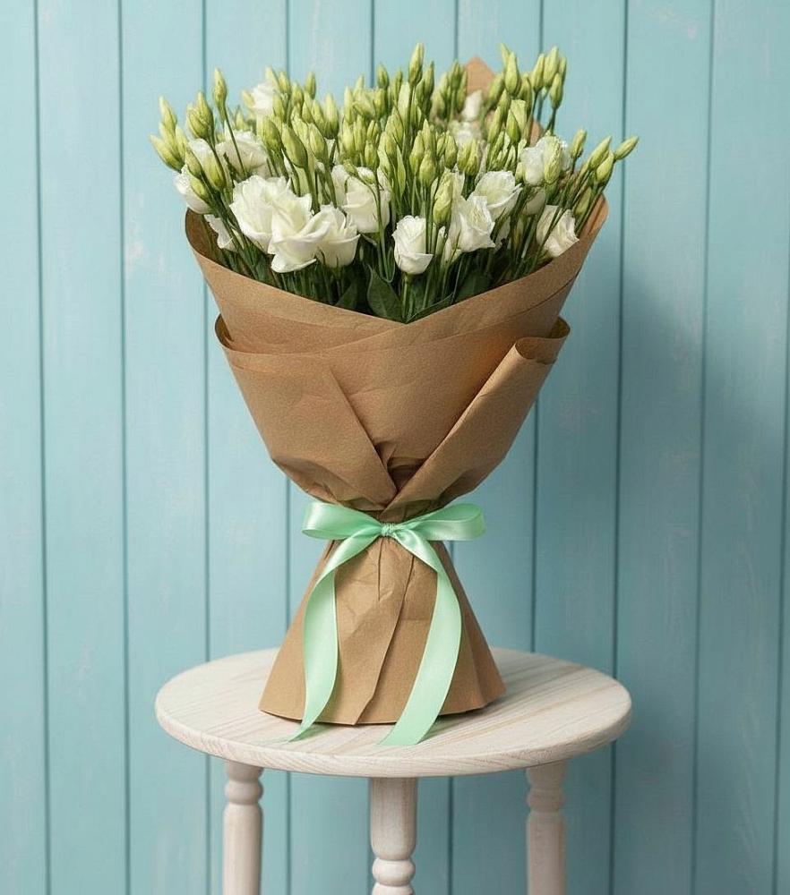 Букет цветов из: Лизиантусы в Беляниново