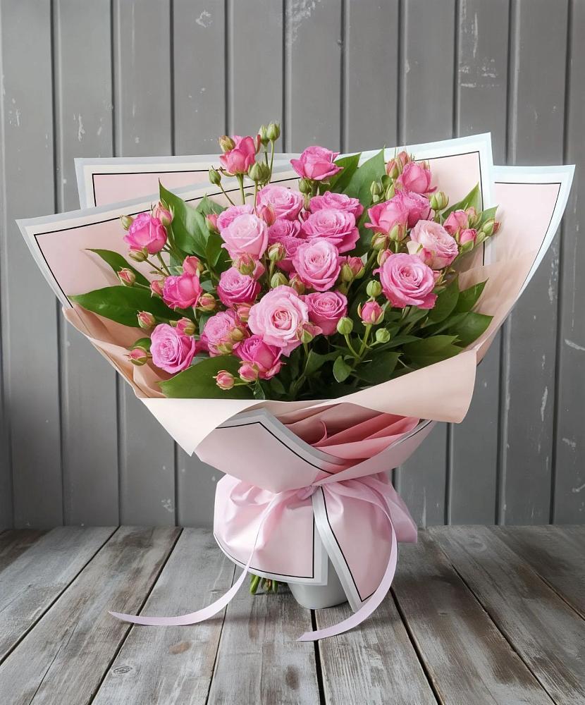 Букет Розовый кустик в Беляниново