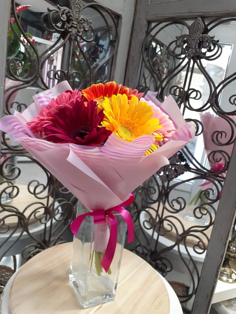 Букет цветов из: Герберы в Беляниново