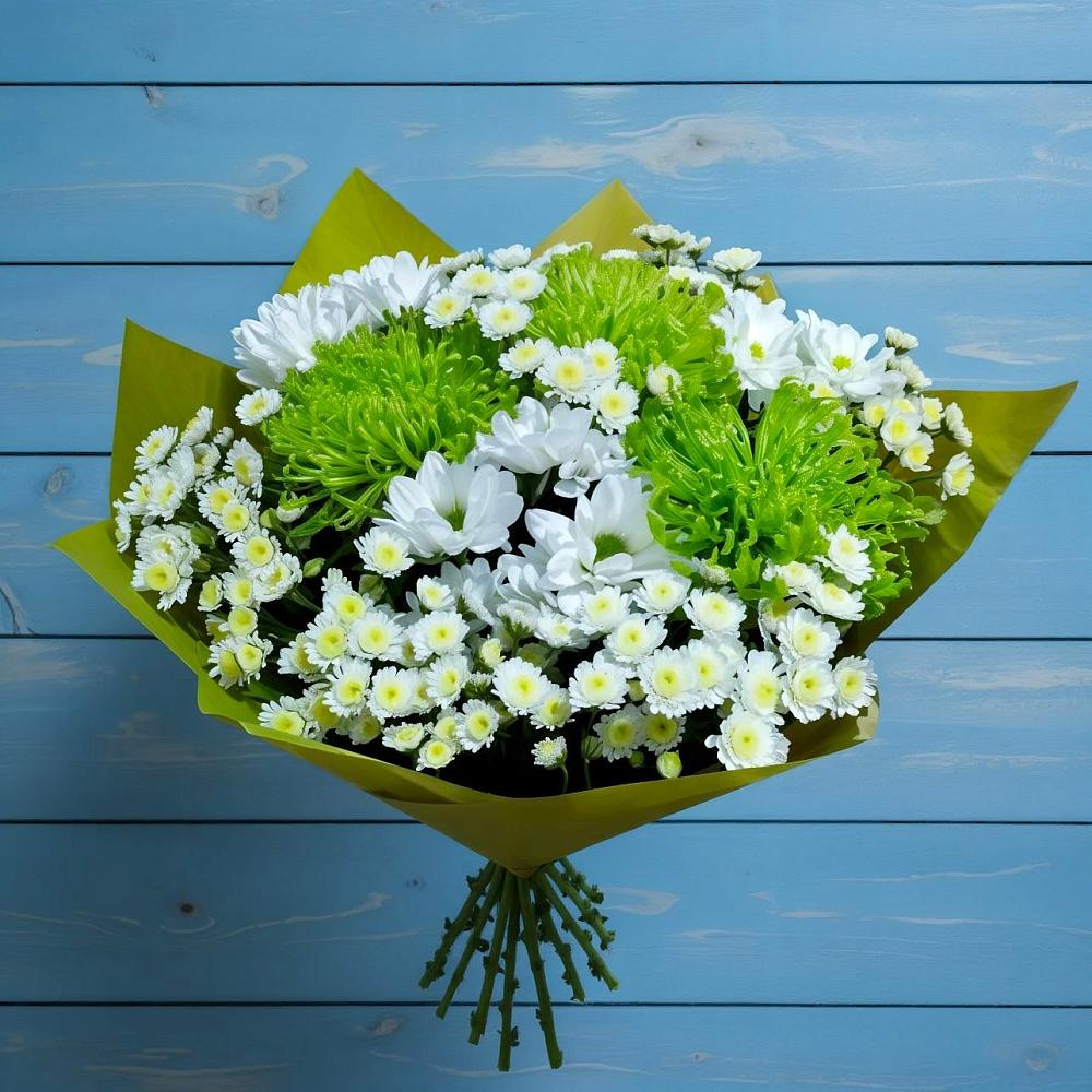 Букет цветов из: Хризантемы в Беляниново