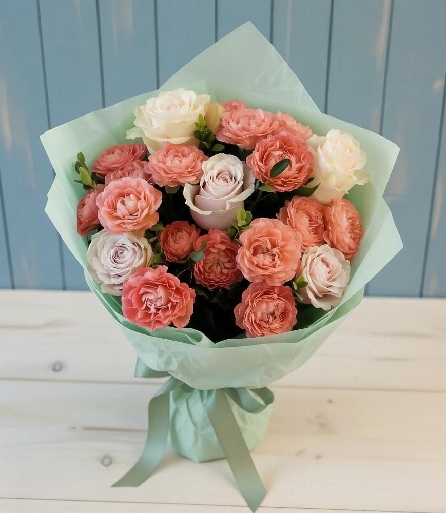 Букет цветов из: Розы в Беляниново