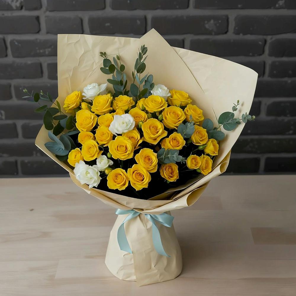 Букет цветов из: Розы в Беляниново