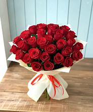 Букет 29 Красных роз в Беляниново
