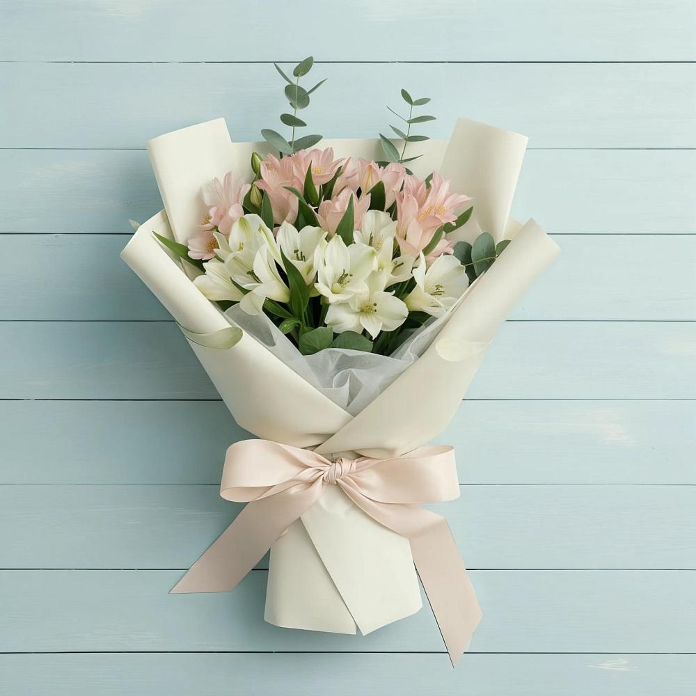 Букет цветов из: Альстромерии в Беляниново