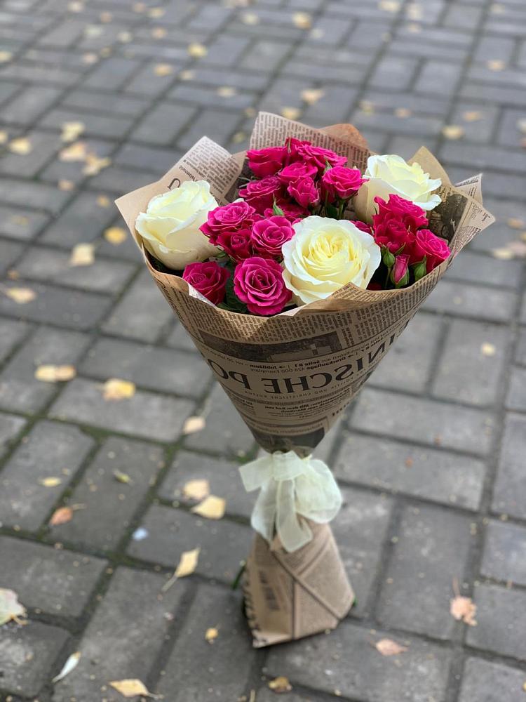 Букет цветов из: Розы в Беляниново