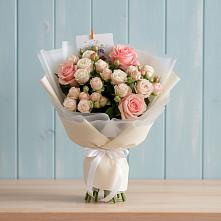 Букет цветов из:  Розы в Беляниново